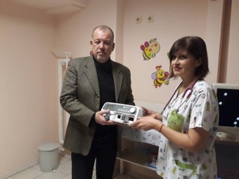 Масони дариха важна апаратура на Отделението по неонатология на УМБАЛ…